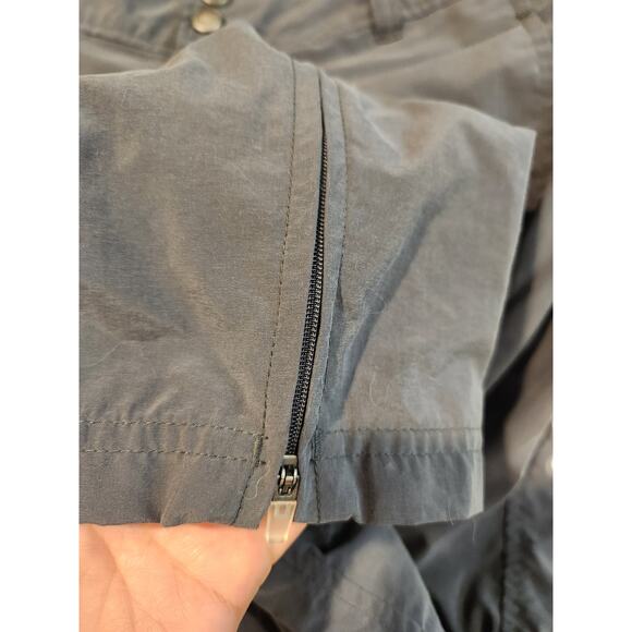 ExOfficio Insect Shield Zip Off Hiking Pants Women’s 8 Gray Convertible Outdoor‎ - Picture 6 of 10